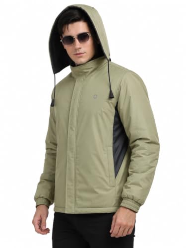 Image of Men's Waterproof Winter Jacket | Reversible & Removable Hood | 99% Water-Resistant | Heavy-Duty Warm Jacket with 4 Pockets
