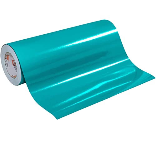 Oracal 651 rouleau turquoise blue 066 vinyle adhesif 30,5 cm x 9,1 m pour decoupe de stickers personnalises