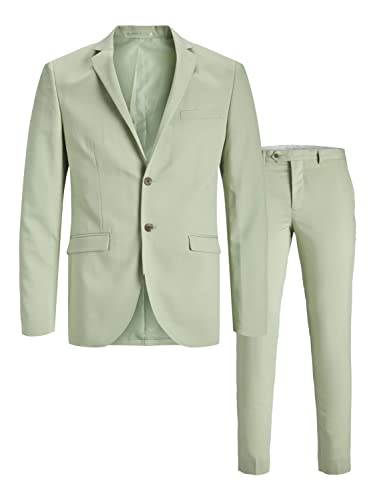 JACK & JONES Men's JPRFRANCO Suit NOOS Anzug, Celadon Green/Fit:SUPER Slim...