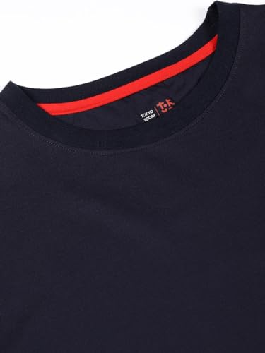 Image of Thomas Scott Men Oversized Fit Graphic Printed Tshirt