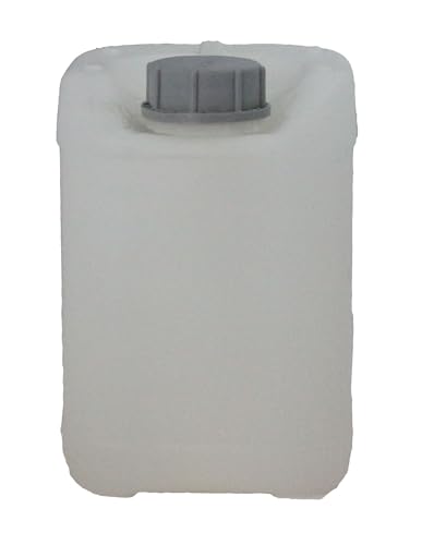 Style # 2 Black- 5 LT (1.32 Gal) Jerrican Din51, GE Style | Tamper Evident Screw Cap | UN Rated 3H1/X1.3/250 (X-Rated) | BPA Free | Perfect Container to Ship Chemicals & Liquids | HDPE Containers