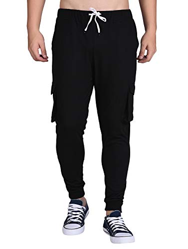 Image of Rigo Printed Cotton Jogger Pants for Men | Regular Fit Track Pant for Men | Jogger Track Pant for Men | Lower for Men