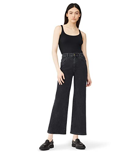 DL1961 Hepburn Wide Leg in Nightshade Nightshade 26 26