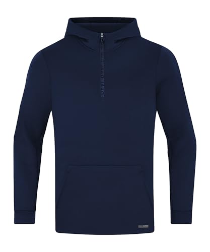 Sweat à capuche zippé JAKO Pro Casual marine taille 34 pour femme active