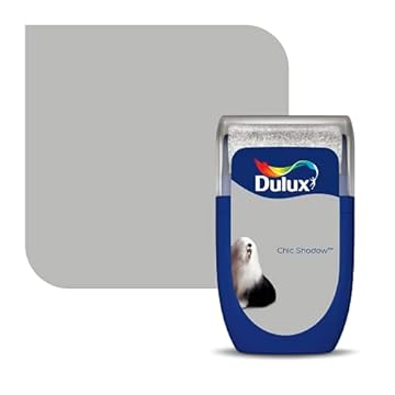 Dulux Walls & Ceilings Tester Paint, Chic Shadow, 30 ml