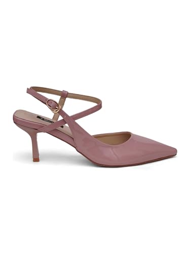 Image of SHERRIF Women Polyurethane (PU) Pointed Toe Fashion Sandalwith Stiletto Heel