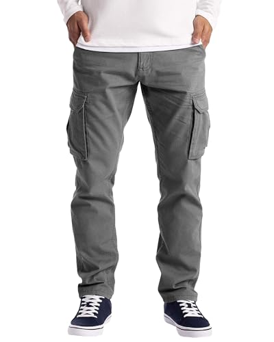 NANAMEEI Pantalon de Travail Homme Grande Taille Pantalon Cargo Homme Décontracté Pantalons Large...