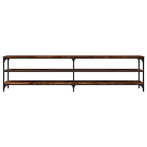 Higsose Mobile TV Rovere Fumo Legno Multistrato e