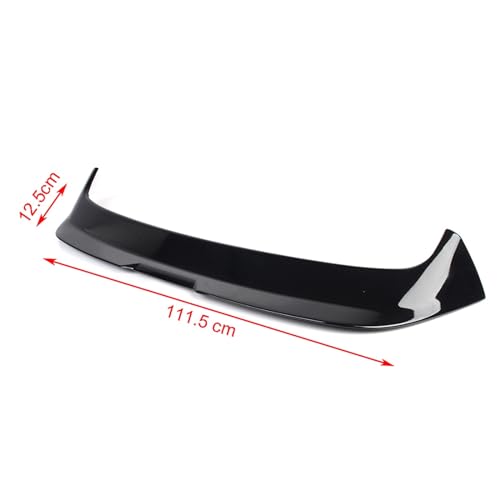 Aileron de toit arrière pour Golf MK7 .5 noir ABS V Style 2014-2019