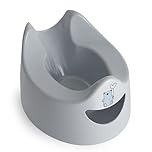 Toddler Essentials Easy Pour Potty - Light Grey | Portable Potty Training Toilet Seat for Toddlers | Hygienic, Easy to Clean, and Travel-Friendly (Previously Known as Pourty)