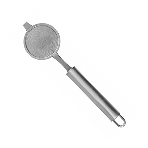 PINTINOX Passino Colino per The Professionale Ellisse Acciaio Inox 18/10 Lunghezza 22cm - Diametro 8,5cm Circa