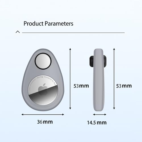 Lulaven for Airtag Holder for Kids Hidden 4 Pack GPS Tracker Case - Image 4