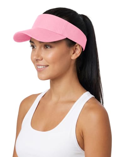 Image of Cooraby Sports Sun Visor Hats Adjustable Sun Visor Caps for Women and Men