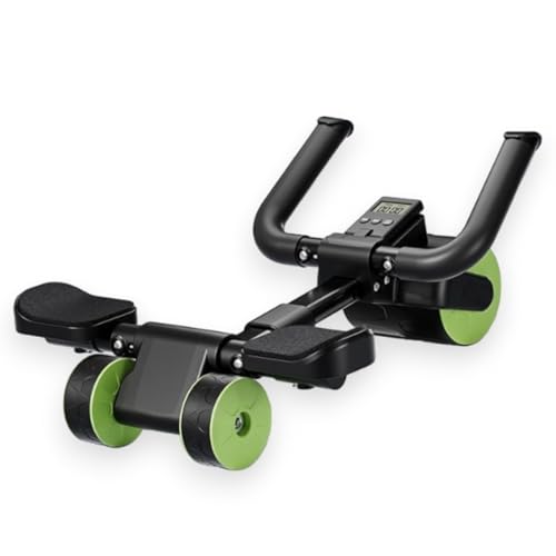 waqif Ab Roller Wheel, Ab Workout Equipment for Abdominal & Core Strength Training, Ab Wheel Roller for Core Workout, Home Gym, Ab Machine with Knee Pad for Home Workout & Home Gym Accessories