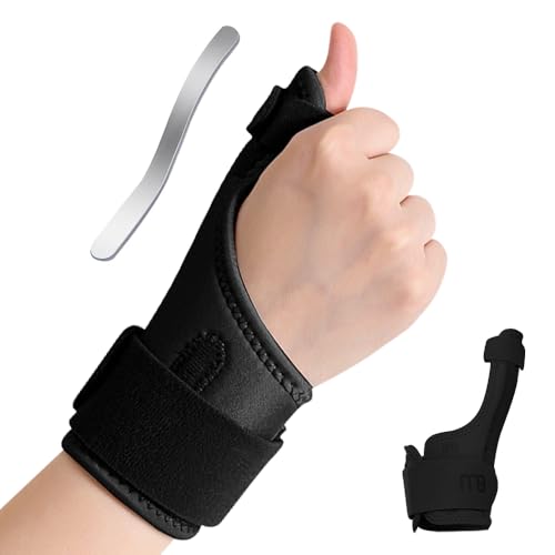 XFSRG Tutore Polso Tendinite Tutore Pollice Regolabile Entrambe le Mani Polsiera Tunnel Carpale Polsiera Elastica Supporto per Polso Destro Sinistro Leggero Tunnel Carpale per Sport Fitness