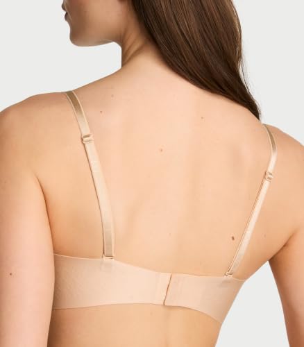 Victoria's Secret Invisible Lightly Lined Strapless Bra, Bras for Women, Marzipan, 38D - image 2