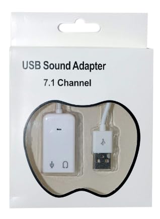 AQBP USB Sound Card Headphone and Microphone Socket 7.1 Channel (B0CR4B316M) Amazon Price History, Amazon Price Tracker
