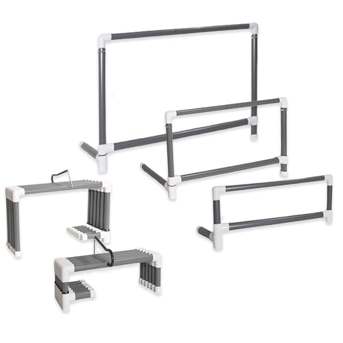 Prism Fitness Fixed Height Smart Hurdles, Set of 6