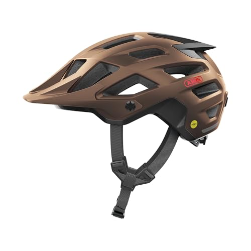 ABUS Casco MTB Moventor 2.0 MIPS - casco de ciclismo con protección contra impactos para uso off-road en bicicletas de montaña - casco all-mountain para hombre y mujer