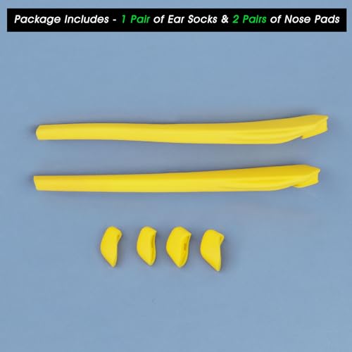 Image of Acefrog Replacement Earsocks Nose Piece Rubber Kits for Oakley Flak 2.0 /Flak 2.0 XL /Flak 2.0 Asian Fit Sunglasses