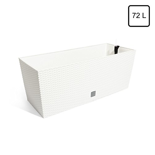 Zanvic Jardinera Mod Rato J 800 C/Autorriego, Blanco
