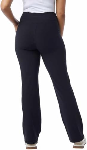 32 Degrees Wide Leg Pants Woman - Ribbed Semi-Flare Pant - Yoga Pants for Women3