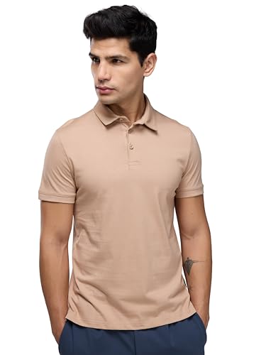 Image of CAVA Supima Polo T-Shirt for Men | Regular Fit, Ultra-Soft Supima Cotton, Lightweight, Polo Neck, Versatile Style | Casual to Formal Wear