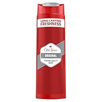 Old Spice Oasis 3-in-1 Mehrzweck-Shampoo für Haar, Gesicht und Körper 400 ml, langanhaltende Frische, Duft von Parfümqualität, Tiefenreinigung