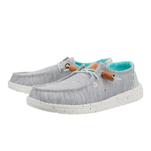 Image of Hey Dude Womens Wendy Heathered Slub Tropical