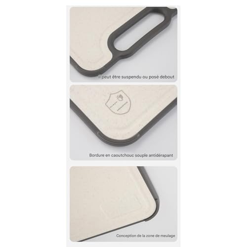 Planche à découper en titane anti-odeurs et durable pour votre cuisine