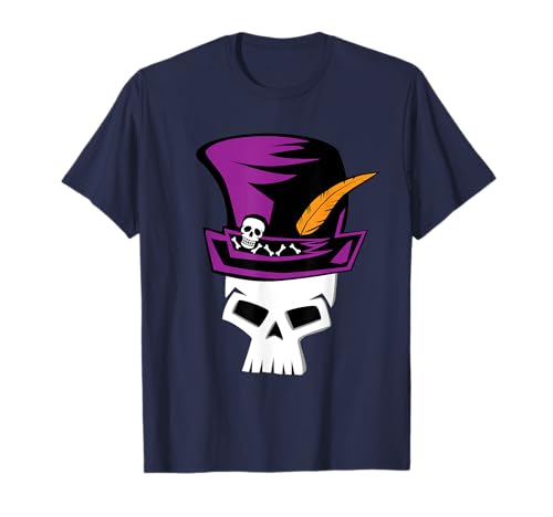 Mardi Gras Voodoo Skull Shirt Camiseta