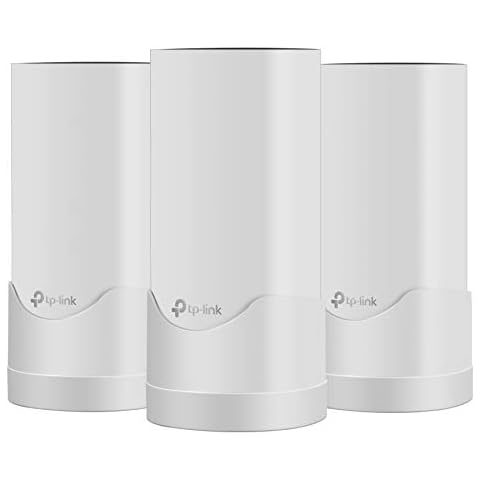 STANSTAR Wall Mount for TP-Link Deco M4/S4 Whole Home Mesh WiFi System, Sturdy Wall Mount Bracket, Cord Management Holder for Deco M4/E4/P9 Without Messy Wires. (3pack) Cover