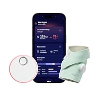 Dream Sock – Smart Wearable Baby Monitor - Infant Pulse Oximeter Tracks Oxygen & Heart Rate | Parents Receive Alerts, Sleep & Health Insights via App | FDA Cleared