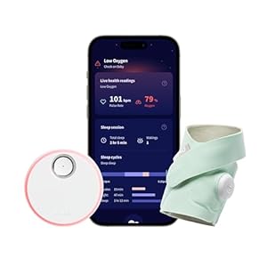 Owlet Dream Sock® – FDA-Cleared Smart Baby Monitor – Track Live Pulse (Heart) Rate, Oxygen in Infants – Receive Notifications