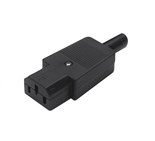 Preisvergleich Produktbild Kaltgeräte Stecker Kupplung Einbaustecker Gerätestecker Netzstecker Eurostecker (Model J)