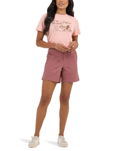 Lee Women's Legendary 4" Utility Short, Henna, 12 - image 2