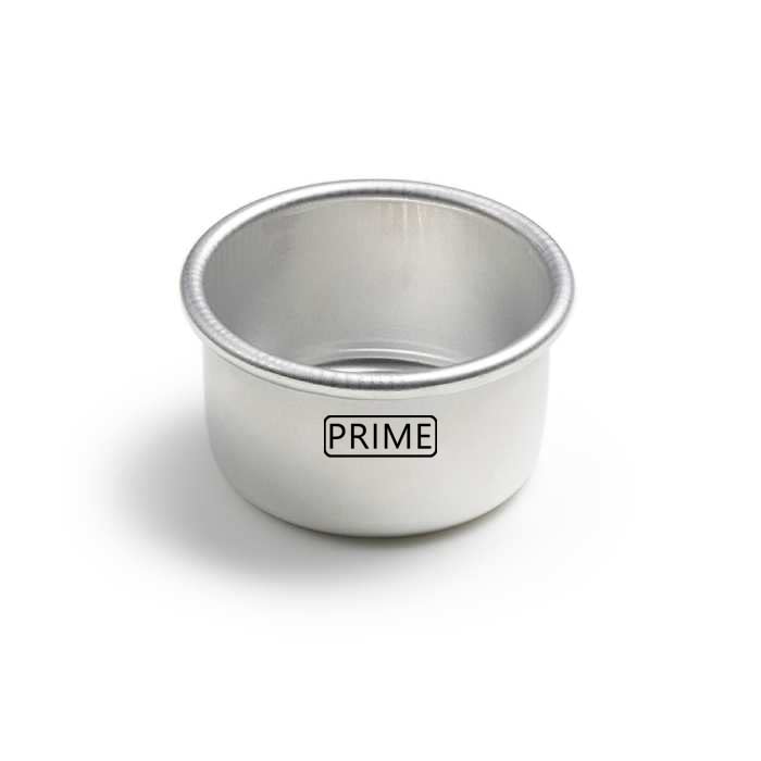 Image of Prime Bakers and Moulders Round Cake Baking Pan Aluminum Tin Mold for Oven (4,5,8,10 Inch)