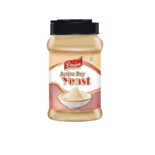Image of Desire Baker's Active Dry Yeast 500g |Instant Dry Yeast for Baking Bread, Pizza Dough, Cakes & More