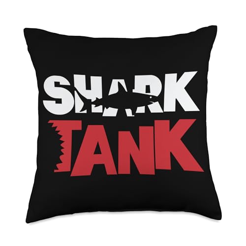 Shark Tank Inspired Entrepreneur Business Throw Pillow