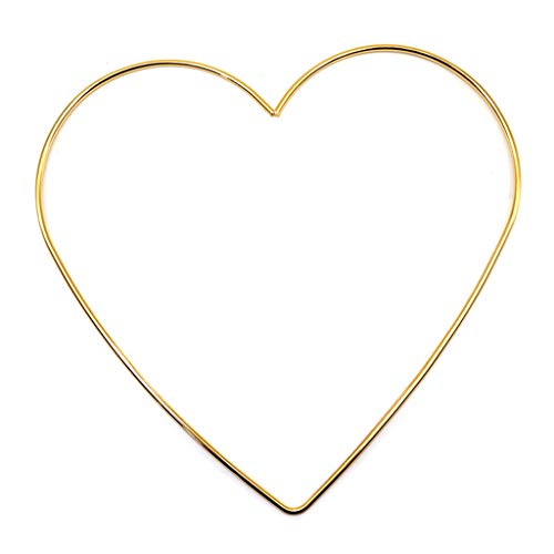 scwopeuer Love Heart Metal Craft Hoops Dream Catcher Rings for Dreamcatchers Accessories,for DIY