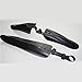 Bike Mudguard Set, Adjustable Thicken Cycling Front/Rear Fenders Mud Guard Accessories for Mountain Road Bike Front/Rear Mud Guards Mudguard Fenders Set Full Cover Thicken Widen Bicycle Fender Set