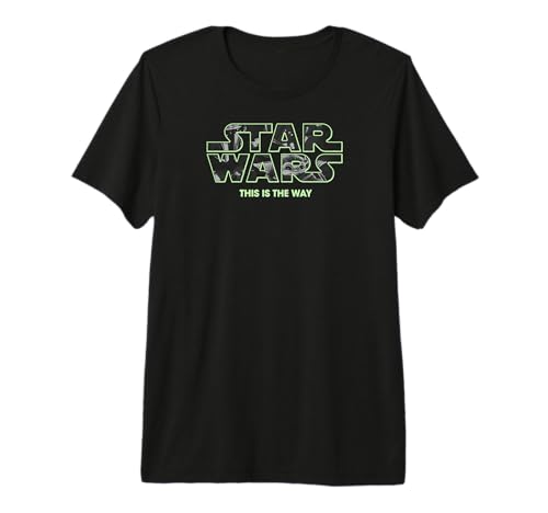 T-shirt Star Wars The Mandalorian style urbain néon pour vos sorties geek