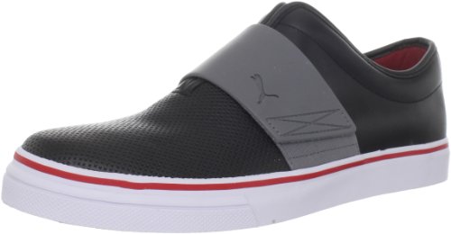 Puma Men's El Rey Cross Perforated L Sneaker,Black/Steel Gray,14 D US