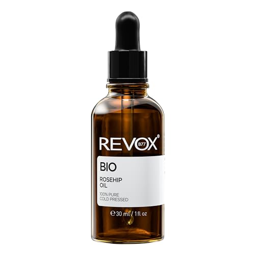 REVOX B77 - BIO Rosehip Oil 100% Pure, 30 ml, Aceite Rosa Mosqueta Puro, Protege y Calma la Piel, Reduce Cicatrices y Manchas Oscuras, Regula Producción de Sebo, Hidrata y Reduce la Sequedad - imagen 2