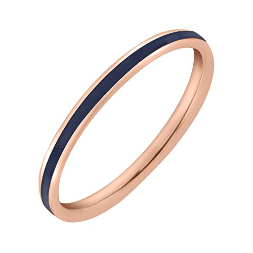 FINEROCK 10K Gold 2mm Plain Wedding Band