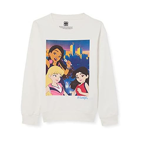 LEGO Girl's Sweatshirt with Zip Pocket Cover