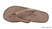 Rainbow Sandals Women's Single Layer Premier Leather Narrow Strap, Dark Brown, Ladies Large / 7.5-8.5 B(M) US