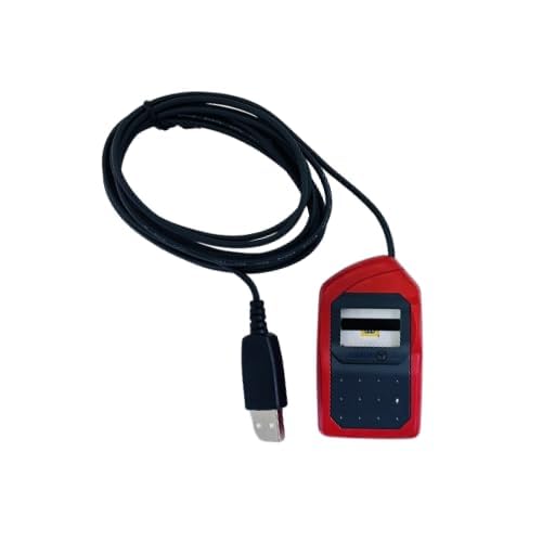 Image of Morpho MSO 1300 E3 RD L1 Fingerprint Biometric Scanner | 1 Year RD Service Registration | Updated High Secured Technology | Easy to Carry Device | Aadhaar Authentication | Radium Box