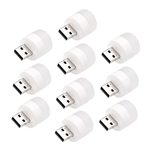 IWOWHERO USB Table Lamp Mini Led Night Light Portable Design No Wiring for Home Hotel Bedroom Office Led Light