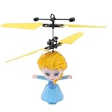 Aumotop Dolls Princess Induction Flying Quadcopter Interactive RC Fly Aircraft...